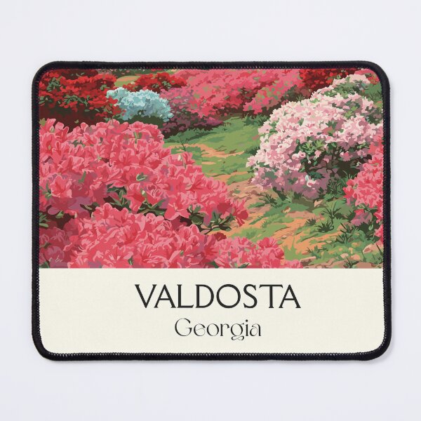 Item preview, Valdosta Georgia Azalea City Art Print designed and sold by TuncGK.