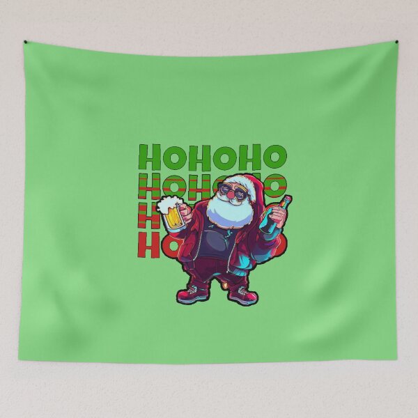 Item preview, Hohoho Santa Claus Party Shirt - Vintage Christmas Design for Ugly Sweater & Holiday Party Tee designed and sold by ONIX23.