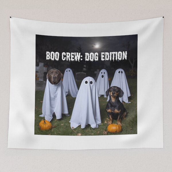 Item preview, Boo Crew: Dog Edition designed and sold by PetJoyPrintsCO.