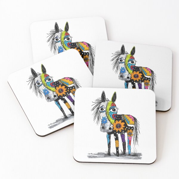 Item preview, Abstract Funny Horse designed and sold by Judy'sGoodstuff.