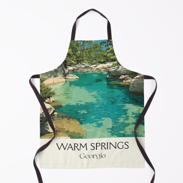 Item preview, Warm Springs Georgia Natural Spring Art Print designed and sold by TuncGK.
