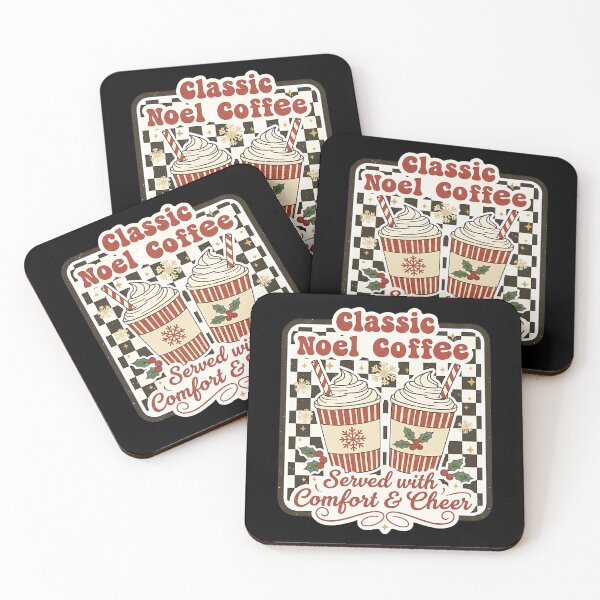 Item preview, Classic Noël Coffee Shirt – Retro Christmas Coffee Lover Gift – Festive Holiday Café Tee, Cozy Winter Vintage Aesthetic designed and sold by justyna-s28.