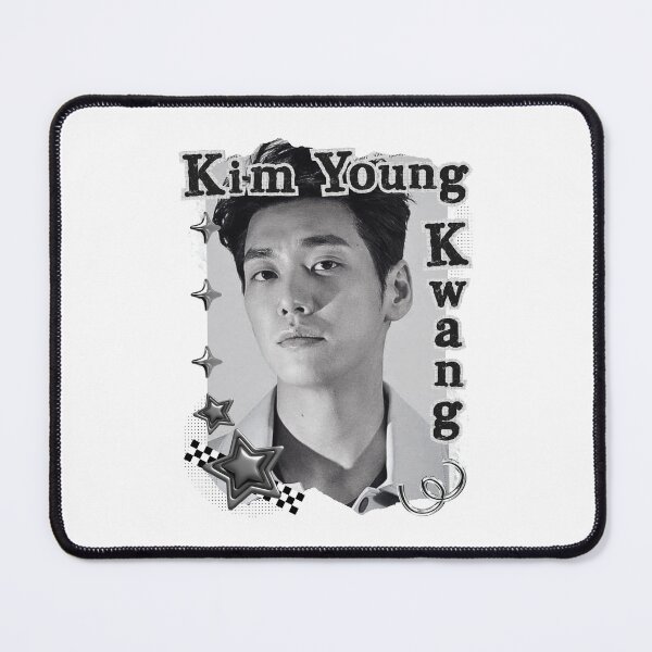 Item preview, Kim Young-kwang (김영광) Korean Actor Kdrama Black and White Collage Digital Art Portrait designed and sold by AJUNICE STUDIO.