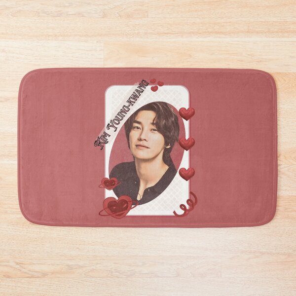Item preview, Kim Young-kwang (김영광) Korean Actor Kdrama Card Red Aesthetic Collage Design designed and sold by AJUNICE STUDIO.