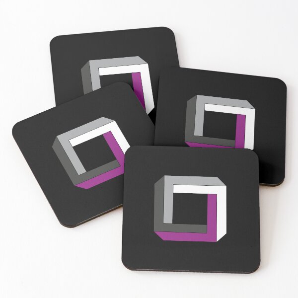 Item preview, Geometric Asexual Flag – Subtle LGBTQ+ Pride for Everyday Wear designed and sold by SafeSpace-co.