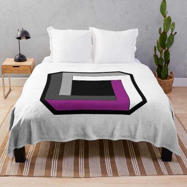 Item preview, Geometric Asexual Flag – Subtle LGBTQ+ Pride for Everyday Wear designed and sold by SafeSpace-co.