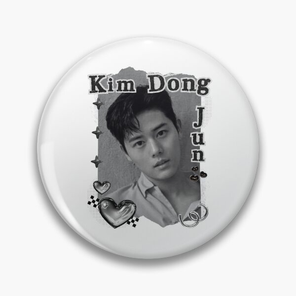 Item preview, Kim Dong-jun (김동준) Korean Actor Kdrama Black and White Collage Digital Art Portrait designed and sold by AJUNICE STUDIO.