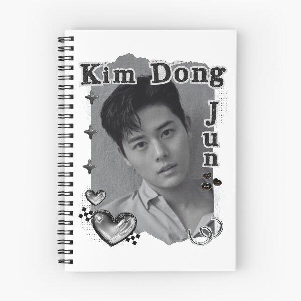 Item preview, Kim Dong-jun (김동준) Korean Actor Kdrama Black and White Collage Digital Art Portrait designed and sold by AJUNICE STUDIO.