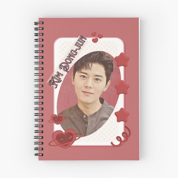 Item preview, Kim Dong-jun (김동준) Korean Actor Kdrama Card Red Aesthetic Collage Design designed and sold by AJUNICE STUDIO.