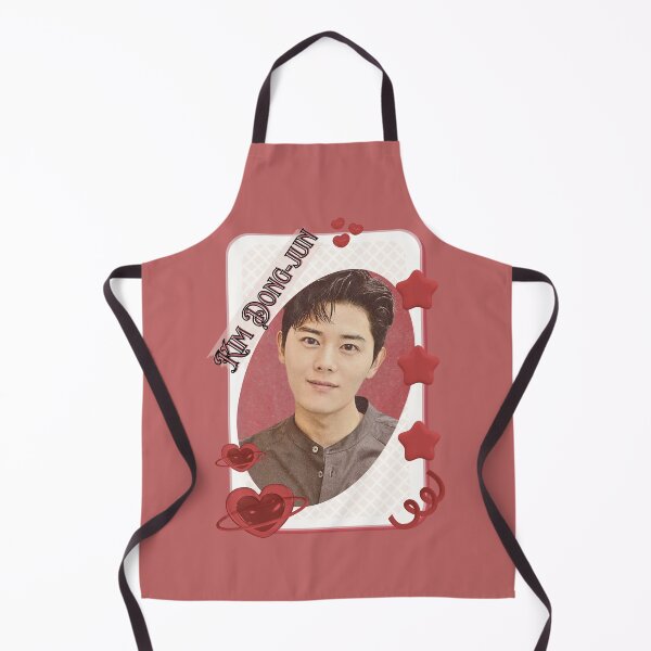 Item preview, Kim Dong-jun (김동준) Korean Actor Kdrama Card Red Aesthetic Collage Design designed and sold by AJUNICE STUDIO.
