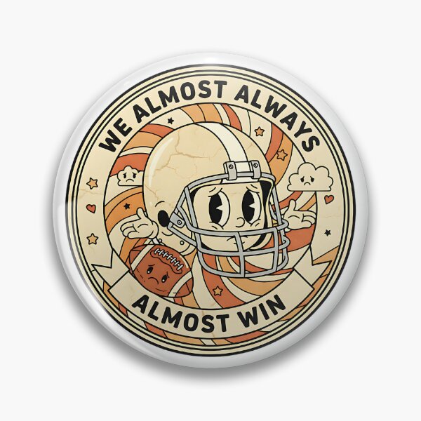 Item preview, We Almost Always Almost Win Retro Football Design designed and sold by ArtDesignTp.