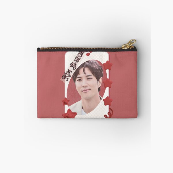 Item preview, Kim Ji-seok (김지석) Korean Actor Kdrama Card Red Aesthetic Collage Design designed and sold by AJUNICE STUDIO.