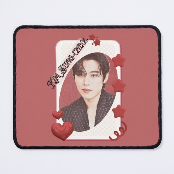 Item preview, Kim Sung-cheol (김성철) Korean Actor Kdrama Card Red Aesthetic Collage Design designed and sold by AJUNICE STUDIO.