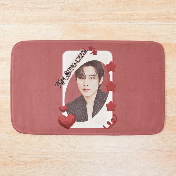 Item preview, Kim Sung-cheol (김성철)  Korean Actor Kdrama Card Red Aesthetic Collage Design designed and sold by AJUNICE STUDIO.