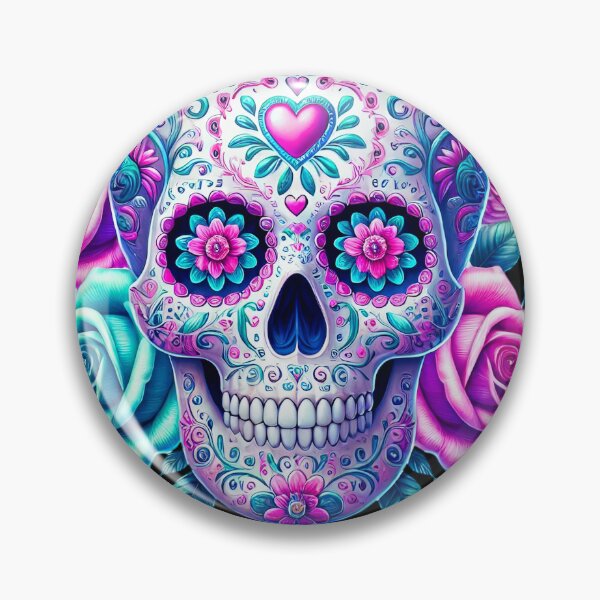 Item preview, Sugary skull  designed and sold by Palmtree94.