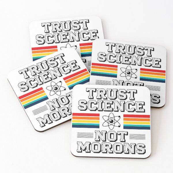 Item preview, Trust Science Not Morons - Vintage Retro Science designed and sold by Jaanussar.