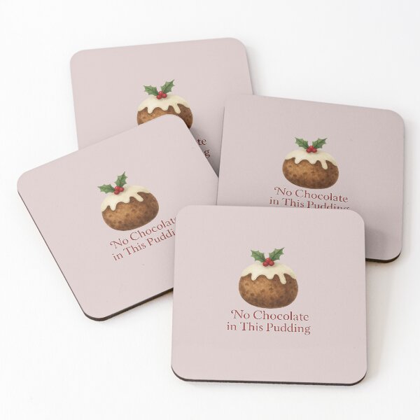 Item preview, Happy Christmas! No Chocolate in This Pudding – A Proper British Christmas Dessert designed and sold by Novel Works Studio.