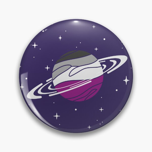 Item preview, Asexual Flag Planet – Subtle LGBTQ+ Pride for Everyday Wear designed and sold by SafeSpace-co.