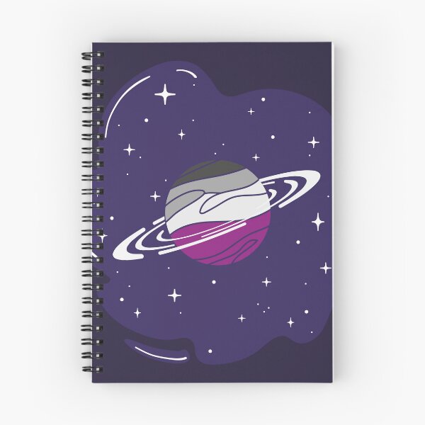 Item preview, Asexual Flag Planet – Subtle LGBTQ+ Pride for Everyday Wear designed and sold by SafeSpace-co.