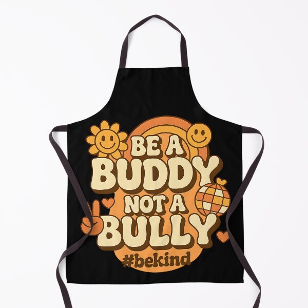 Item preview, Be A Buddy Not A Bully Retro Positive Kindness Design designed and sold by ArtDesignTp.