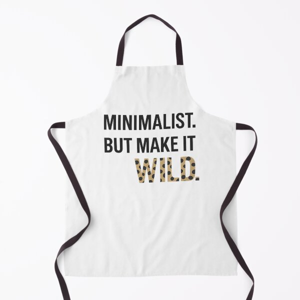 Item preview, Leopard Print Typography Design pink | “Minimalist but make it wild” Minimalist Quote Design | Fashion leopard designed and sold by DebuggedDressed.