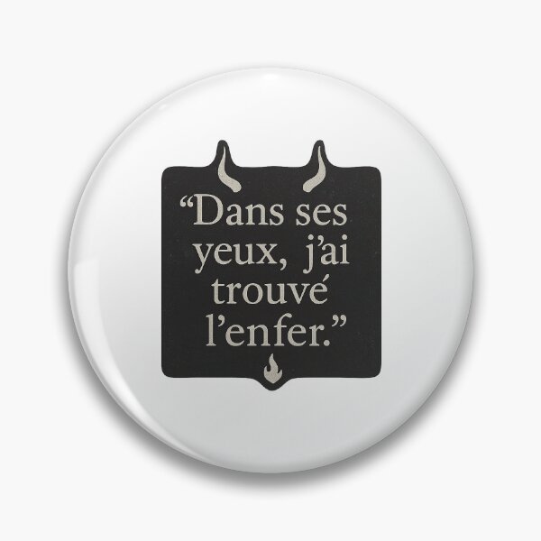 Item preview, “In his eyes, I found hell.” designed and sold by shiwukoo.