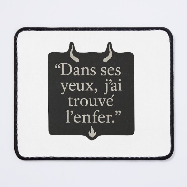 Item preview, “In his eyes, I found hell.” designed and sold by shiwukoo.