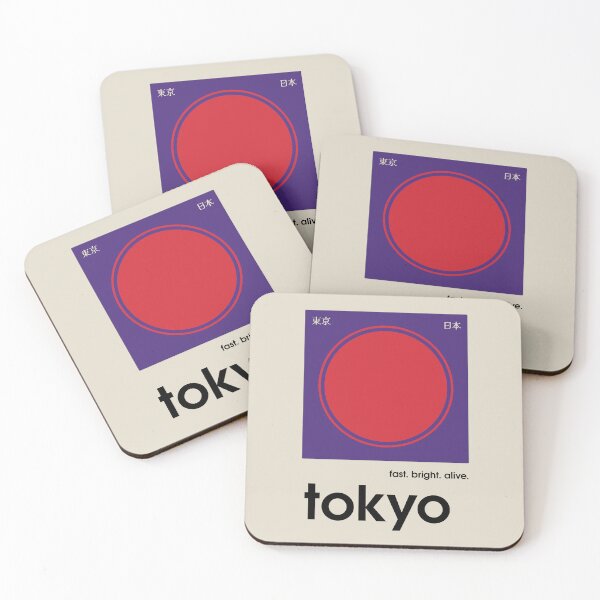 Item preview, Tokyo Pulse: Vibrant Metropolis Minimalism designed and sold by Drawings Project.