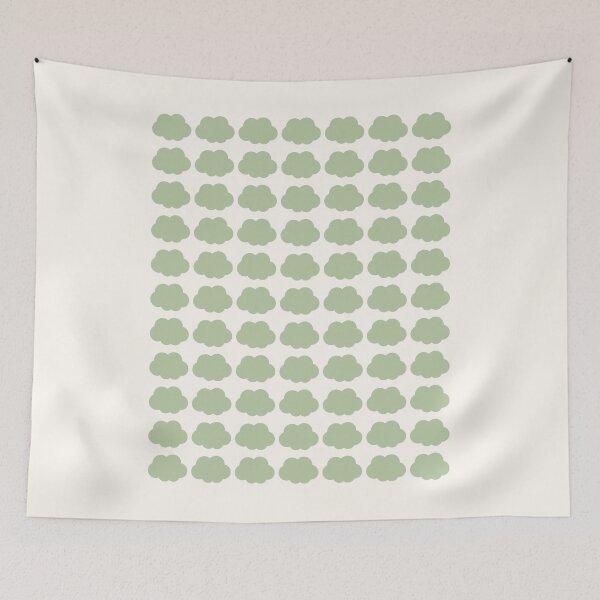 Item preview, Green Clouds designed and sold by The Gentle Life.