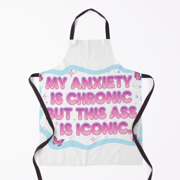 Item preview, My Anxiety is Chronic But This Ass is Iconic - Y2K Sparkle designed and sold by Barek532.