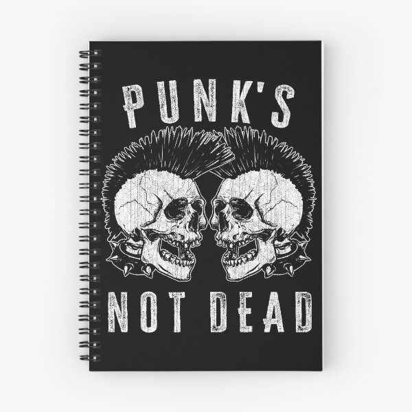 Item preview, Punk's Not Dead! Mohawk Skulls, Punk Rock Design designed and sold by Proverbial Wisdom Design.
