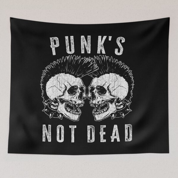Item preview, Punk's Not Dead! Mohawk Skulls, Punk Rock Design designed and sold by Proverbial Wisdom Design.