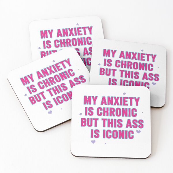 Item preview, Copy of My Anxiety is Chronic But This Ass is Iconic - Y2K Sparkle designed and sold by Barek532.