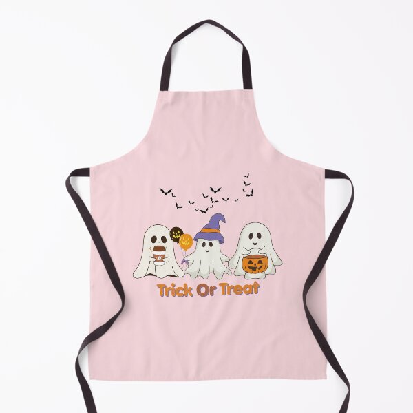 Item preview, Trick or Treat with Ghosts, Bats, and Pumpkin designed and sold by Inkworksbyshery.