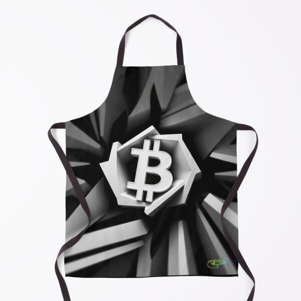 Item preview, Radiant Bitcoin Energy – Monochrome Op Art designed and sold by Benito Del Ray.