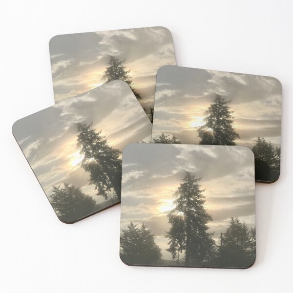 Item preview, Sunrise Through the Trees – Pacific Northwest designed and sold by Beautyremains.