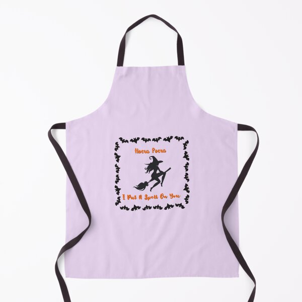 Item preview, I Put a Spell on You Witch and Bats Halloween Art designed and sold by Inkworksbyshery.