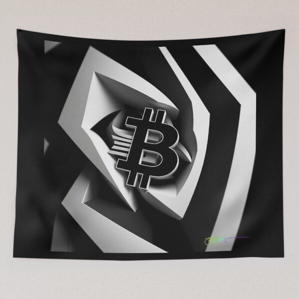 Item preview, Crypto Radiance – Bitcoin Optical Focus designed and sold by Benito Del Ray.