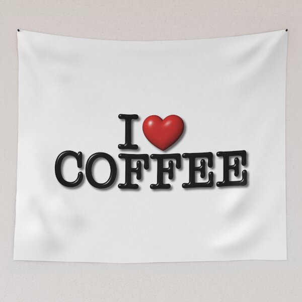 Item preview, I Love Coffee designed and sold by Trexyca Artworks Store.