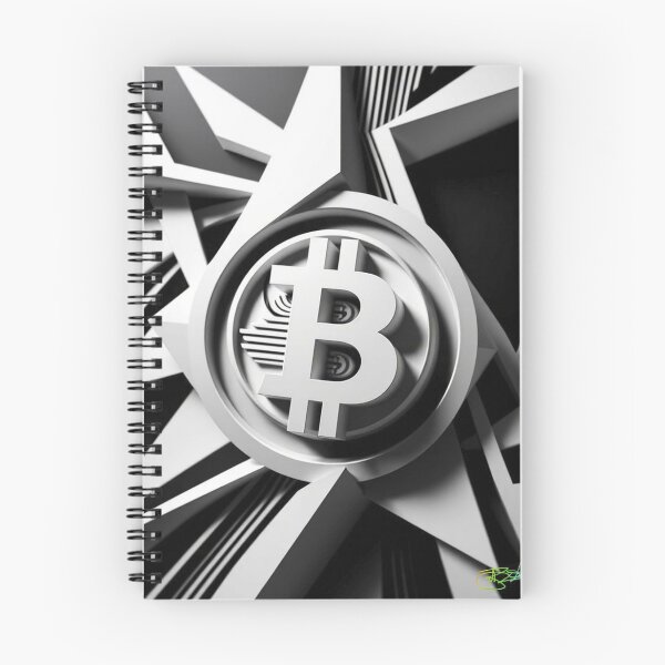 Item preview, Bitcoin Vector Motion – Modern Op Art designed and sold by Benito Del Ray.