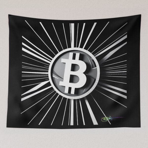 Item preview, Bitcoin Radiance Core – Optical Minimalism designed and sold by Benito Del Ray.