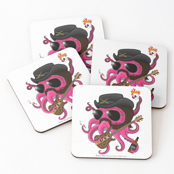 Item preview, Octopus Lemmy rockstar design designed and sold by DH-Tattoo.
