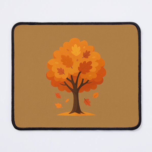 Item preview, Árbol de otoño dorado: ilustración minimalista acogedora de otoño designed and sold by anna2681.