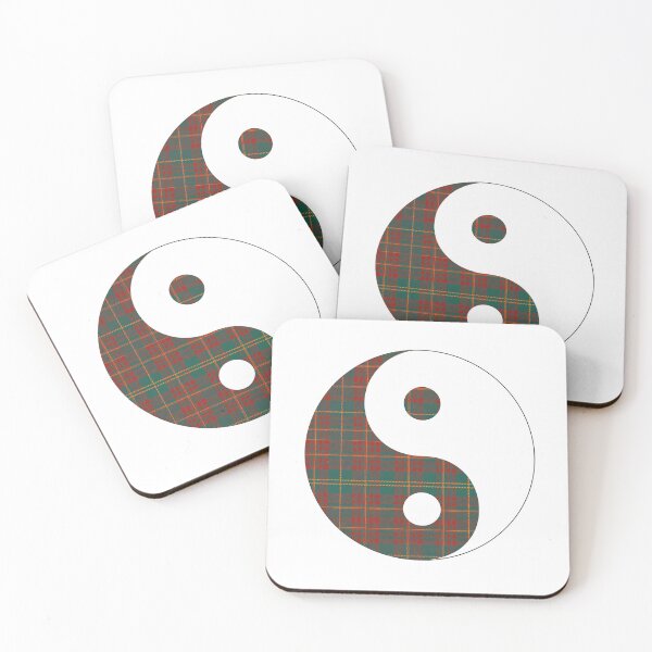 Item preview, Scottish Tartan Big Yin & Yang - Scotland Balance Symbol Shirt designed and sold by Loom on the Loch.