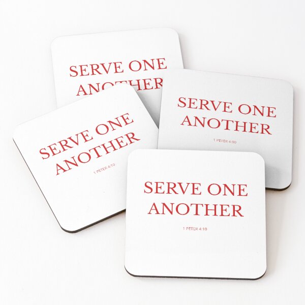 Item preview,  SERVE ONE ANOTHER – Christian Faith Design designed and sold by Illustrated Faith.