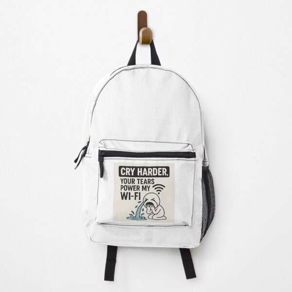 Item preview, Cry Harder – Your Tears Power My Wi-Fi designed and sold by Hornace88studio.