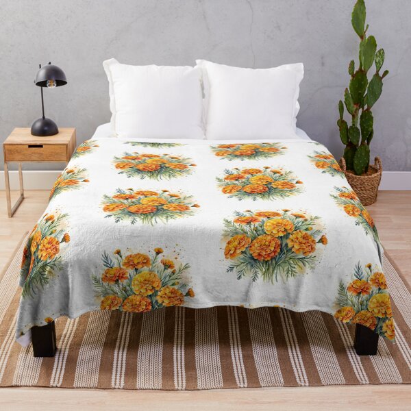 Item preview, Marigold flowers designed and sold by PrintLabStudio.