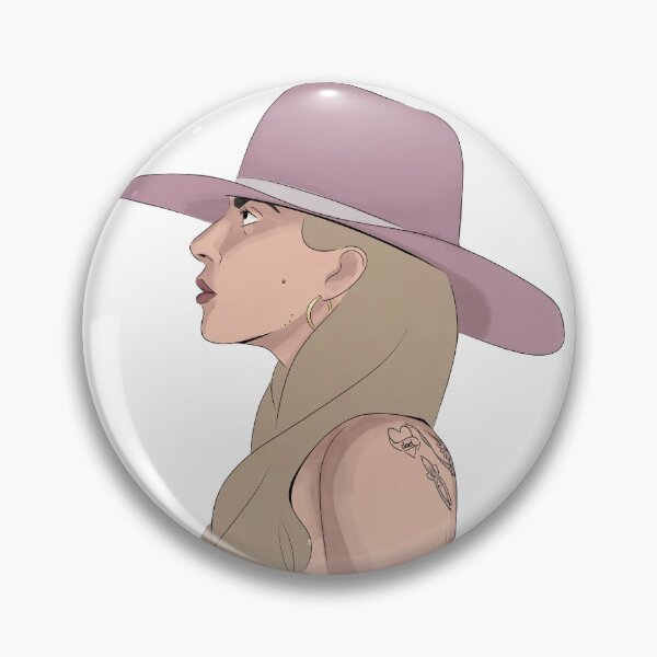 Artikelvorschau, Lady Gaga Fan-Art mit Hut entworfen und verkauft von art5ntrol.