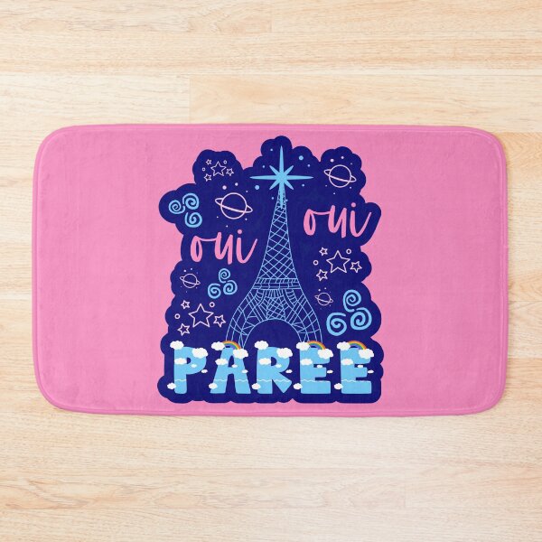Item preview, Paris Cute Eiffel Tower Rainbows designed and sold by Renata Illustrata.