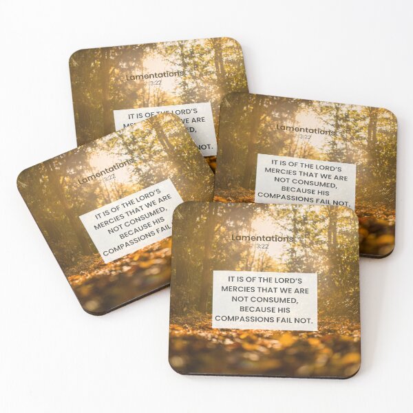 Item preview, Lamentations 3:22 designed and sold by Undonemadenew.